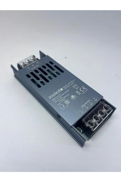 İNOLED 2147 16,6A Ultra İnce Tip Led Trafo (200W)  Şerit led Destekli Güvenlik Kameraları İçin Uyumludur - 2