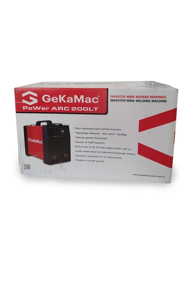 Gedik Kaynak Arc 200 Lt Inverter Kaynak Makinesi 200 Amper 2.50mm Rutil Elektrod - 3