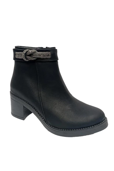 Erbay 612 Yağlı Deri Trend Fashion Kadın Bot ürün görseli 1