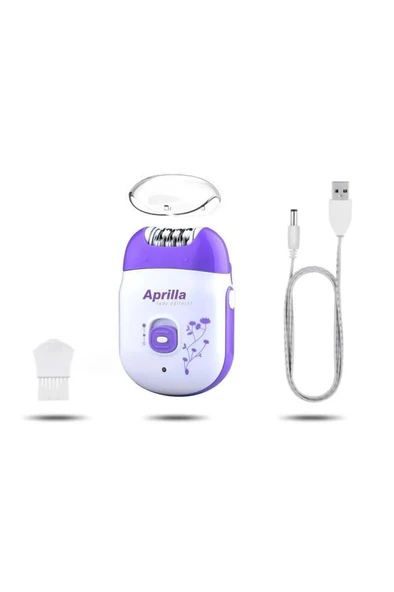 Aprilla Aep-7817 Şarjlı  Epilasyon Cihazı  Mor - 2