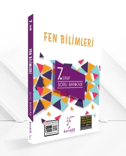 KAREKÖK YAYINLARI 7.SINIF FEN BİLİMLERİ SORU BANKASI