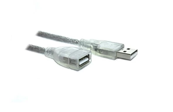 5 Adet 1.5 Metre Dişi-Erkek USB 2.0 Uzatma Kablosu - 2