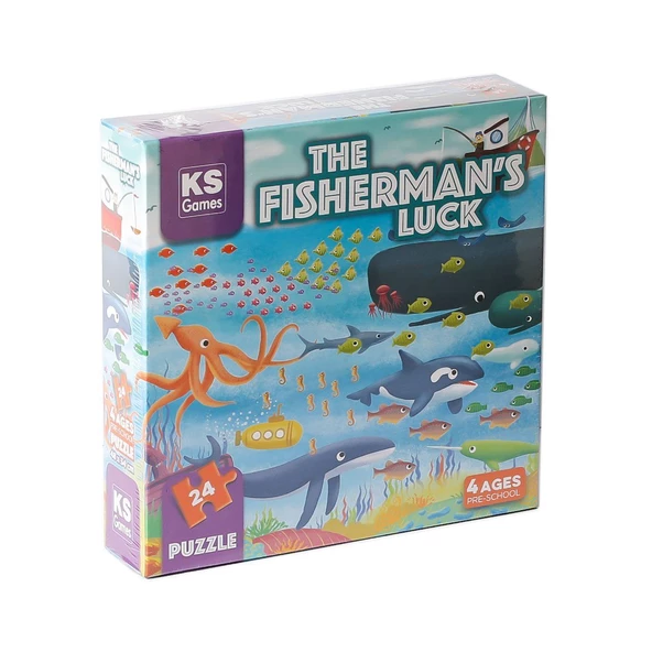 PRS 32708 The Fisherman Sluck Pre School Puzzle -KS Puzzle