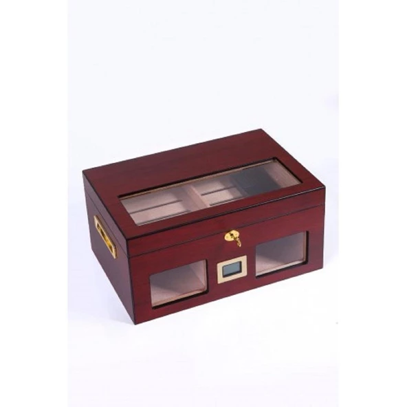 Parmida Humidor / Puro Saklama Kutusu Kahverengi 0152