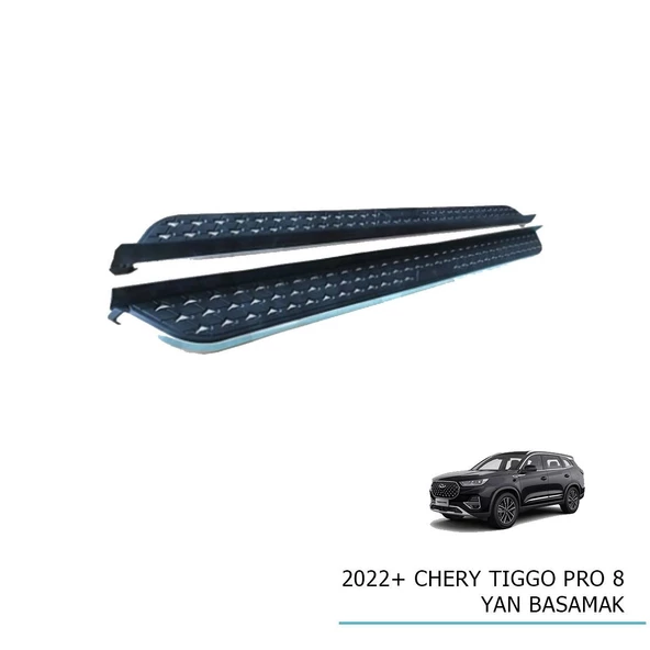 Cherry Tiggo 8 Pro Yan Basamak 2022+ Sonrası Uyumlu OEM - 2