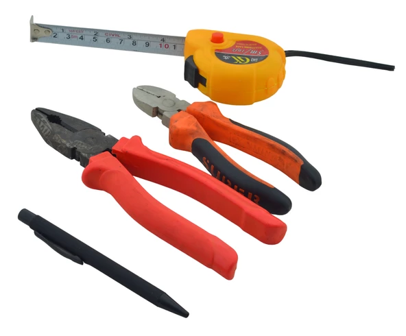 205mm Pense,160 mm Yan Keski, GK 5m/16ft Metre,Metal Tükenmez Kalem Set - 2