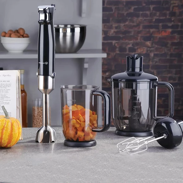 Korkmaz Performix Mega Dayanıklı  Blender Set Siyah Renk A449 - 3