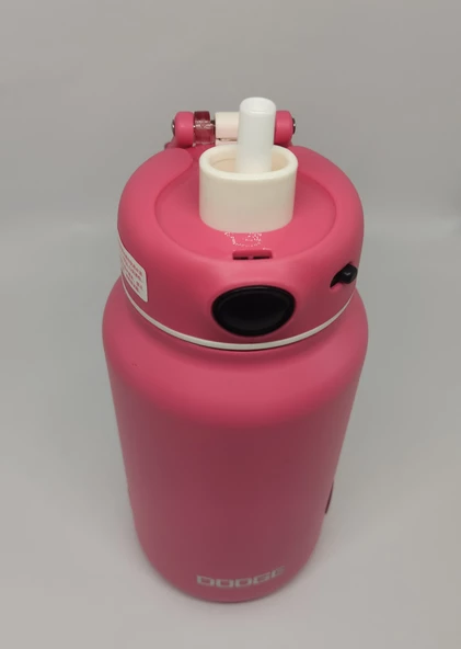 Shotay Dodge Vacuum Bottle 750ML Çelik Termos Pembe - 2