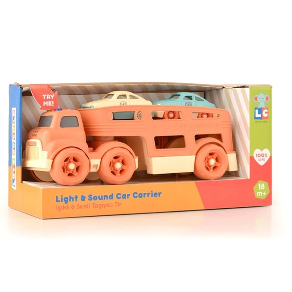 LC-31022 Sesli ve Işıklı Taşıyıcı Tır 3 Parça -Let's Be Child