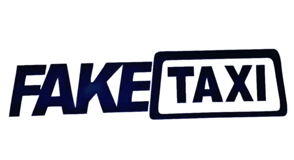 Fake Taxi Yazı Sticker 30 x 6 cm