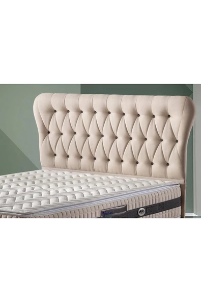 Belletto Tek Kişilik 120 cm Bonita Krem Başlık - 1