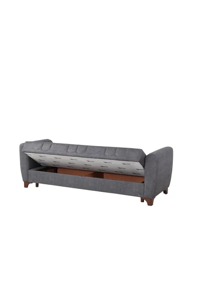 Belletto Yataklı Sandıklı Begonya Kanepe Gri - 3