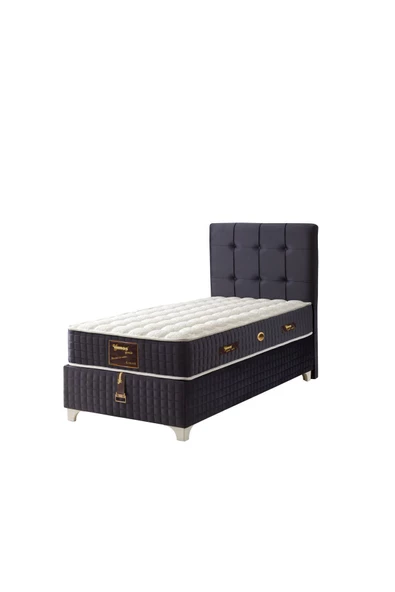 Belletto TEK KİŞİLİK SEMİRAMİS BAZA+BAŞLIK+YATAK 90x190 - Resim 2