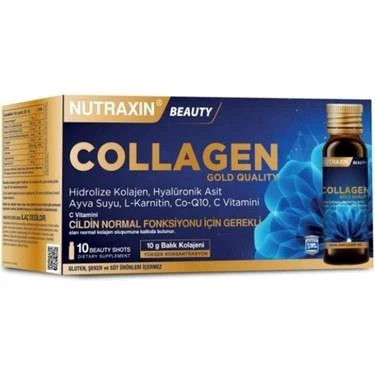 Nutraxin Beauty Gold Kollajen 10 x 50 ml