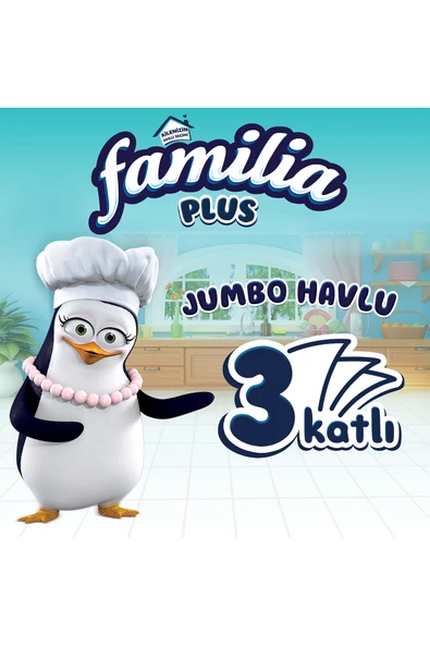 Plus 1=6 Jumbo Havlu 6 Rulo - 3