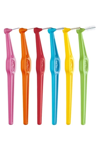 Tepe Angle Arayüz Fırçası Kırmızı 0,5 Mm 6'Lı Paket - 2