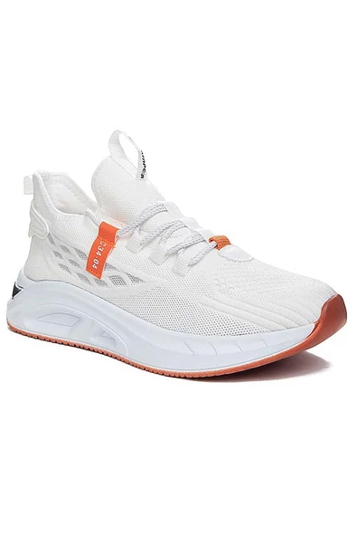 Mergenshoes Mjp Beyaz Fileli Rahat İç Taban Erkek Spor Ayakkabı - 2