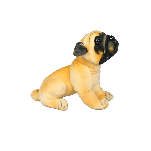 Havlayan Pug Köpek Peluş Oyuncak 25 cm