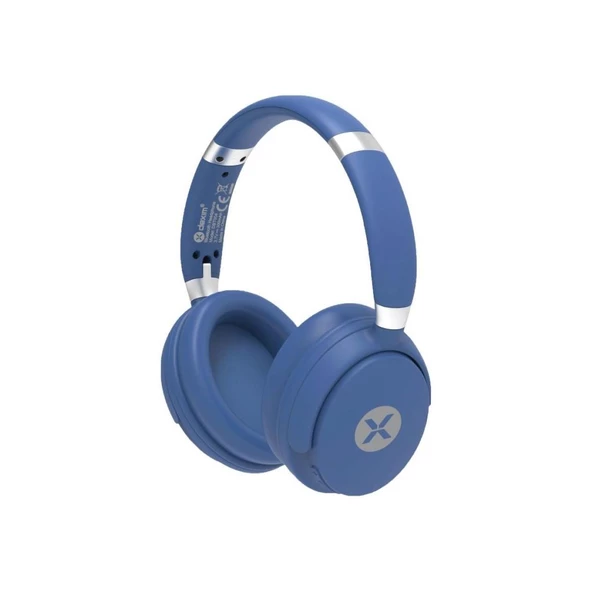 SC-301 Bluetooth 5.3 Kablosuz Kulaküstü Kulaklık - Mavi