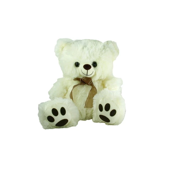 PABX21957-26 Peluş Kurdelalı Ayı 26 cm