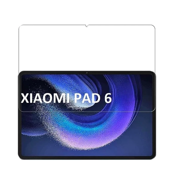 Xiaomi Pad 6 Tlp 9H Blue Nano Tablet Ekran Koruyucu Cam  ŞEFFAF