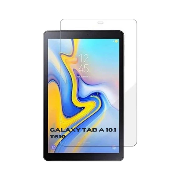 Samsung Galaxy Tab A 10.1 SM-T510 TLP 9H Blue Nano Tablet Ekran Koruyucu Cam  ŞEFFAF