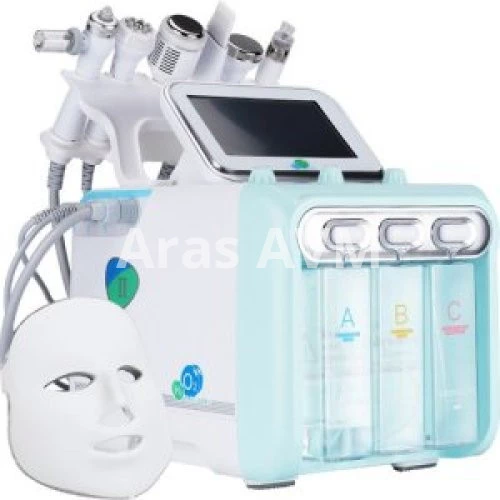 Hydrafacial ledli Cilt Bakım Cihazı