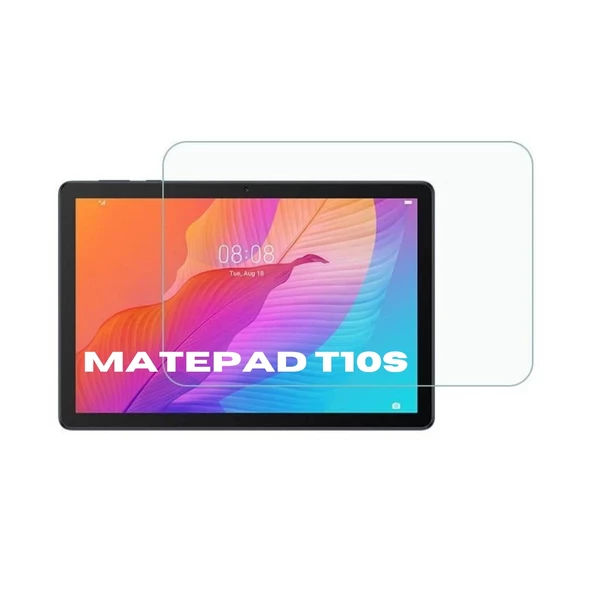 Huawei Matepad T10S Tlp 9H Blue Nano Tablet Ekran Koruyucu Cam  ŞEFFAF