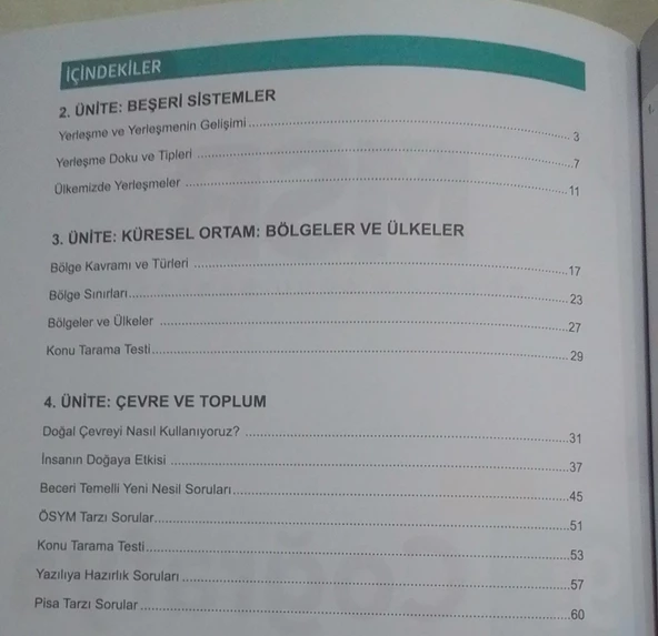 Eğitim Vadisi 9.Sınıf Coğrafya MSB Modüler Soru Bankası - 4