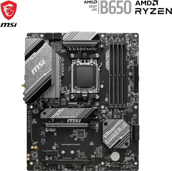 MSI B650 Gaming Plus Wi-Fi AMD AM5 DDR5 ATX Anakart - Outlet - 4