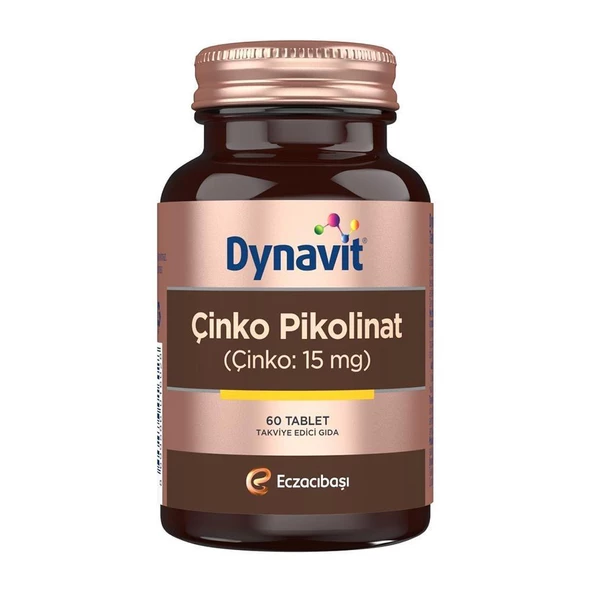 Dynavit Çinko Pikolinat 15 Mg 60 Tablet