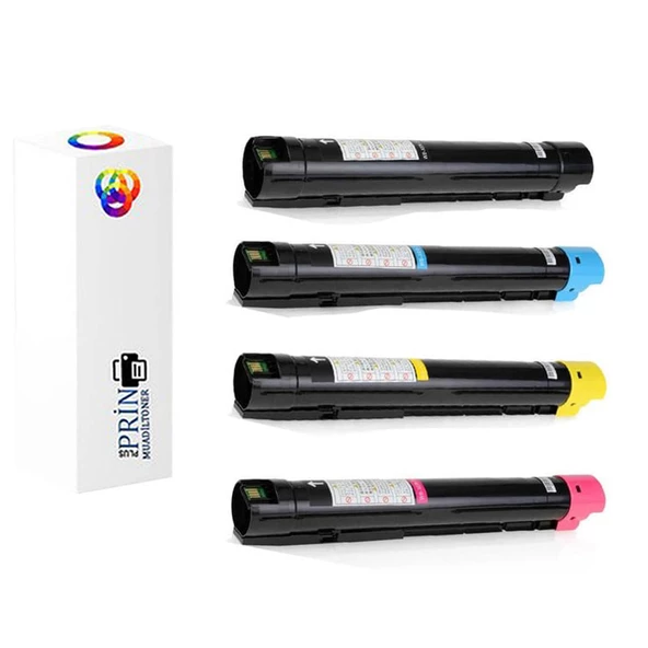 Xerox WorkCentre 7125 1 Set CMYK Muadil Toner ürün görseli