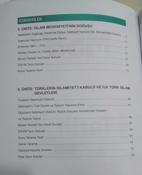 Eğitim Vadisi 9. Sınıf Tarih Güncel MSB Modüler Soru Bankası - 3