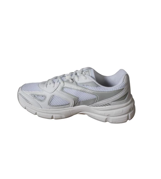 JUMP Erkek Beyaz Siyah Kalın Taban Sneaker Spor Ayakkabı - 8