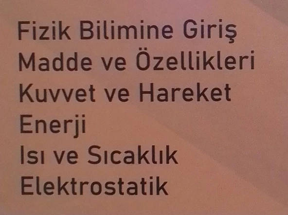 Karaağaç Yayınları 9.sınıf Fizik Fasikülleri ( 5 ADET ) - 2