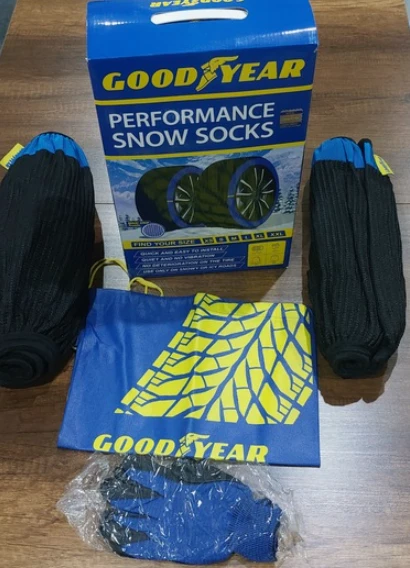 Goodyear Kar Çorabı, A+ Kaliteli Kaliteli Yüksek Performanslı Kar Zinciri - 2