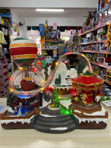 Sesli Hareketli Işıklı Büyük Yılbaşı Hediyesi