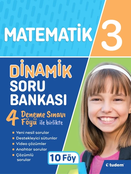 Tudem Yayınları 3.Sınıf Matematik Dinamik Soru Bankası