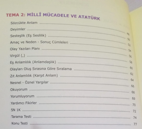 KAREKÖK Yayınları 5.SINIF TÜRKÇE  SORUBANKASI - 3