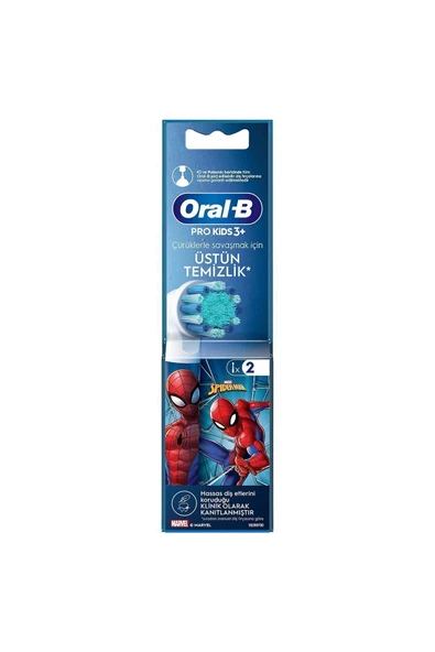 Oral-B Spiderman 2li Çocuk Diş Fırçası Başlığı - 2