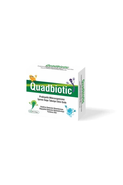Quadbiotic Probiyotik 10 Saşe
