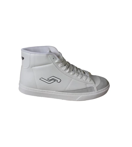 JUMP Erkek Beyaz Cilt Bilekli Comfort Taban Spor Ayakkabı - Resim 2