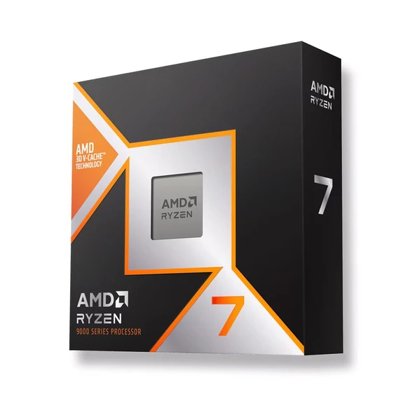 AMD Ryzen 7 9800X3D 100-1000001084WOF (4.7GHz - 5.2GHz) 104MB 120W AM5 Kutulu İşlemci