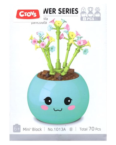 Ctoys Flower Series Mini Block Gypsophila Paniculata