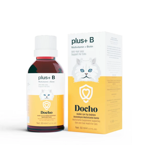 Docho Malt Kedi Macunu 100 gr ve Tüy Sağlığı Destekleyici Damla 50 ml Seti - 5