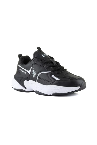 U.S. Polo Assn. ISABELLA 4PR 101880366 Kadın Sneaker Ayakkabı Siyah 36-40 - 3