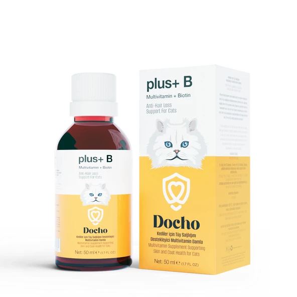 Docho Kedi ve Köpekler İçin Balık Yağı 200 ml ve Kediler İçin Tüy Sağlığı Destekleyici Damla 50 ml Seti - 7