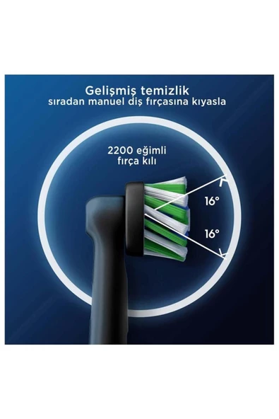 Oral-B Pro Cross Action X-filament Siyah 4 Adet - 4