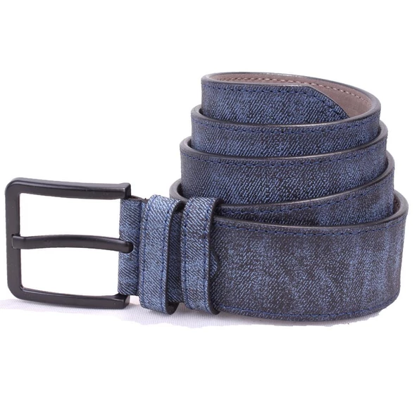 Dagoster DMK26-458 Lacivert 4.5 cm Suni Deri Erkek Kemer - Resim 3