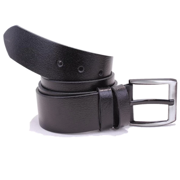 Dagoster DMK26-463DG Siyah 4.5 cm Hakiki Deri Erkek Kemer - 2